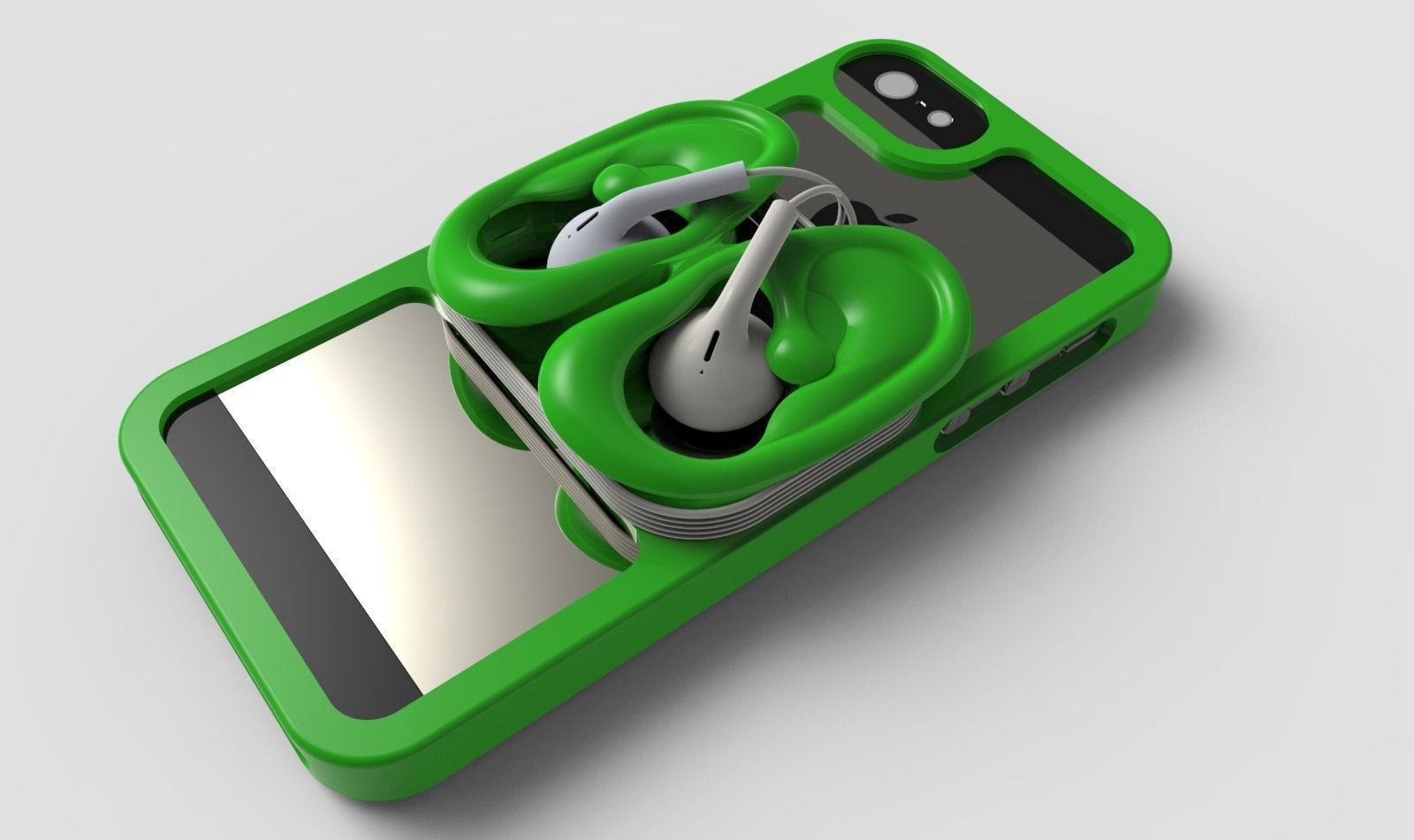 Iphone 5 Ears Case 3D model_0