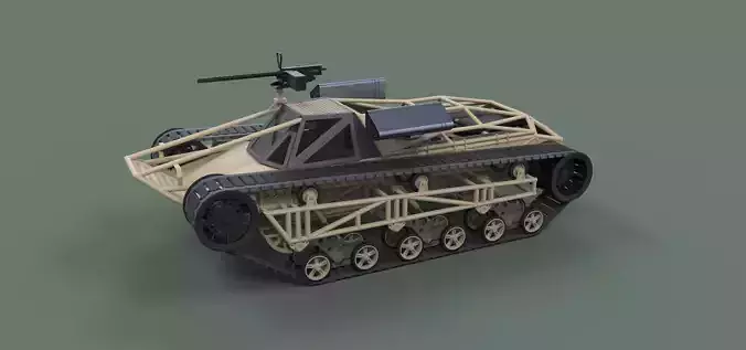 Tracked vehicle from movie GI Joe