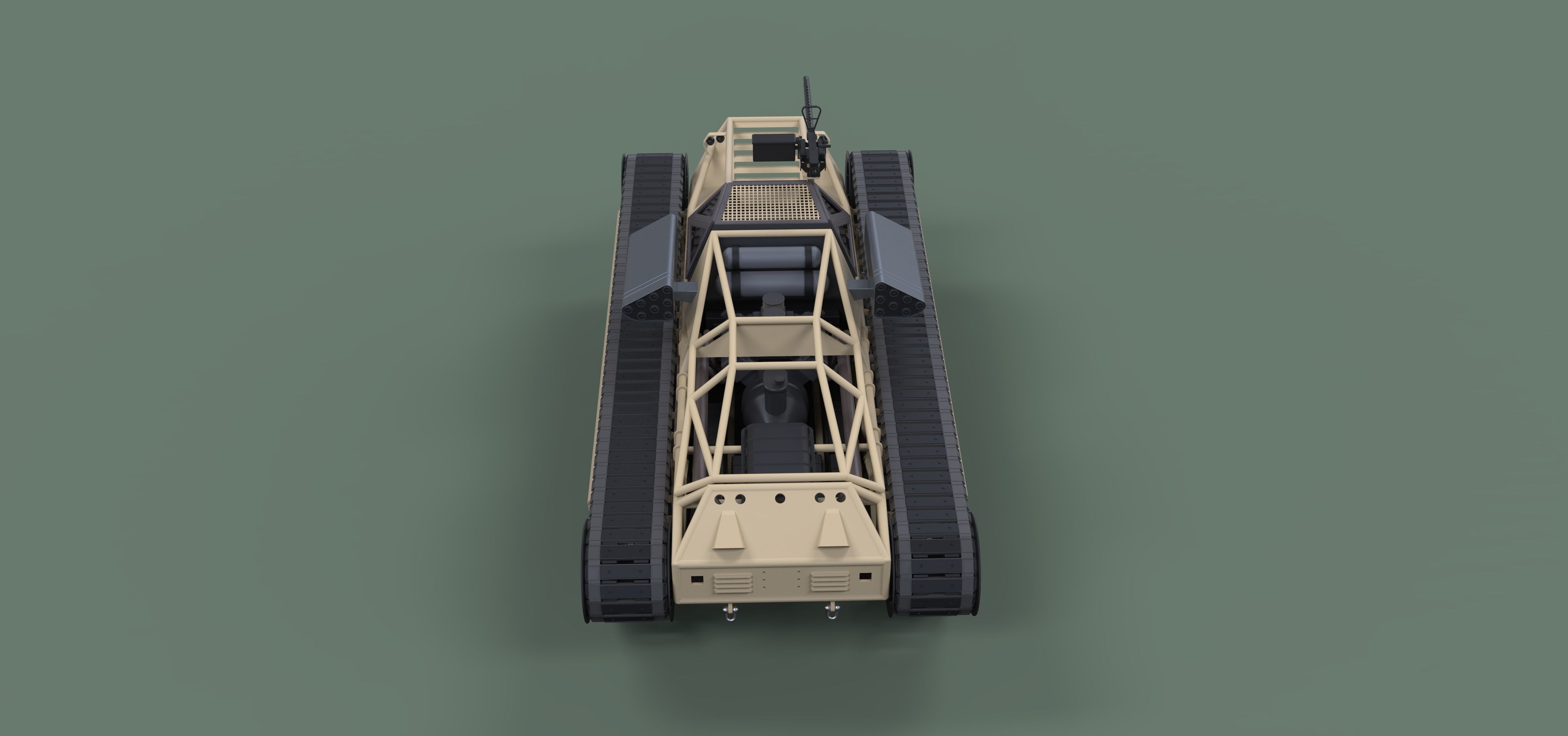 Tracked vehicle from movie GI Joe 3D model_14