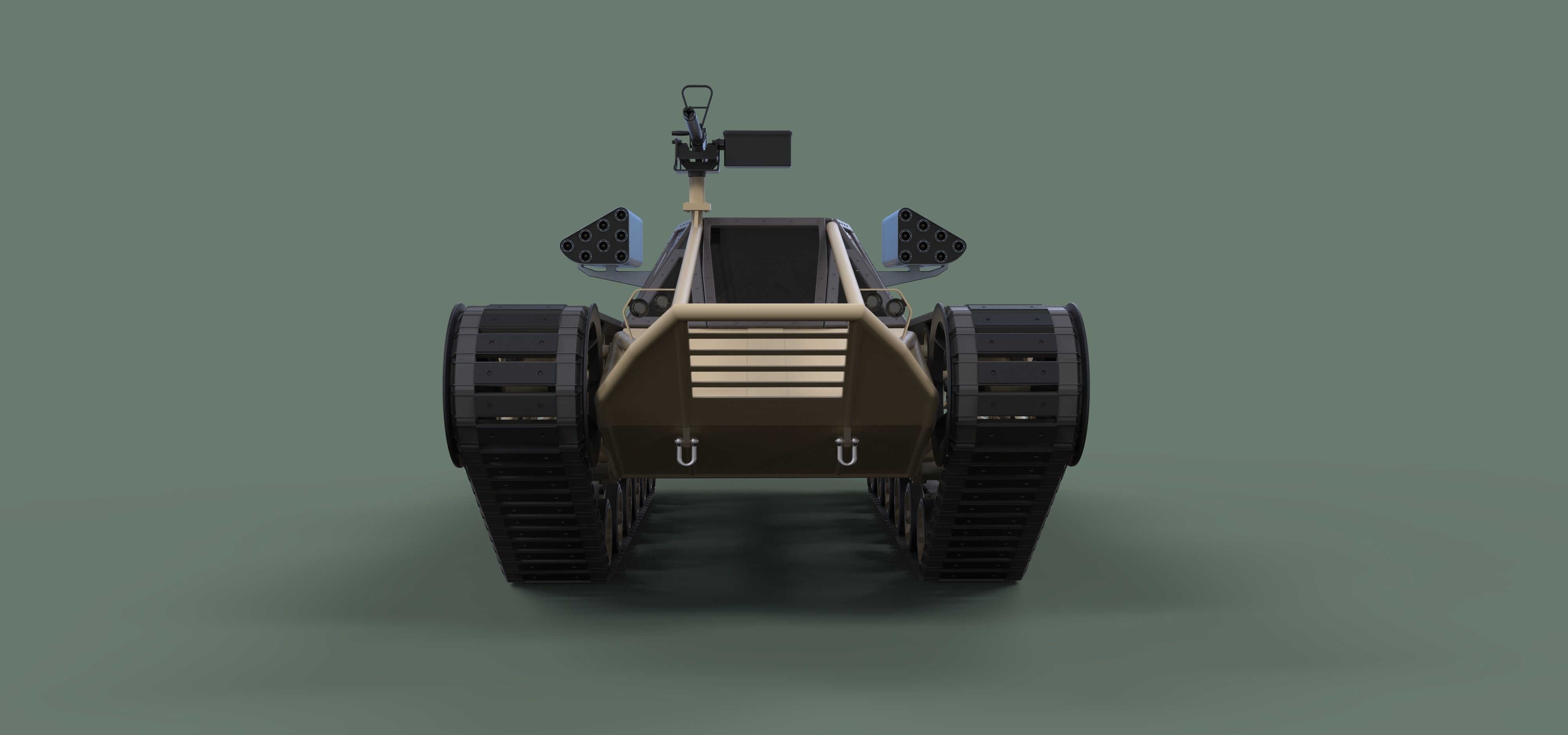 Tracked vehicle from movie GI Joe 3D model_6