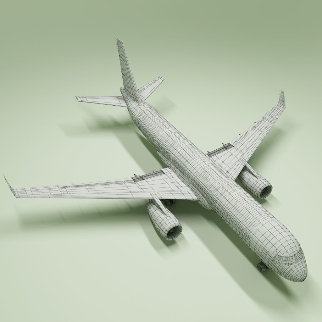 Tupolev tu 204 3D model_5