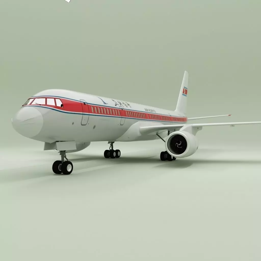 Tupolev tu 204 3D model_0