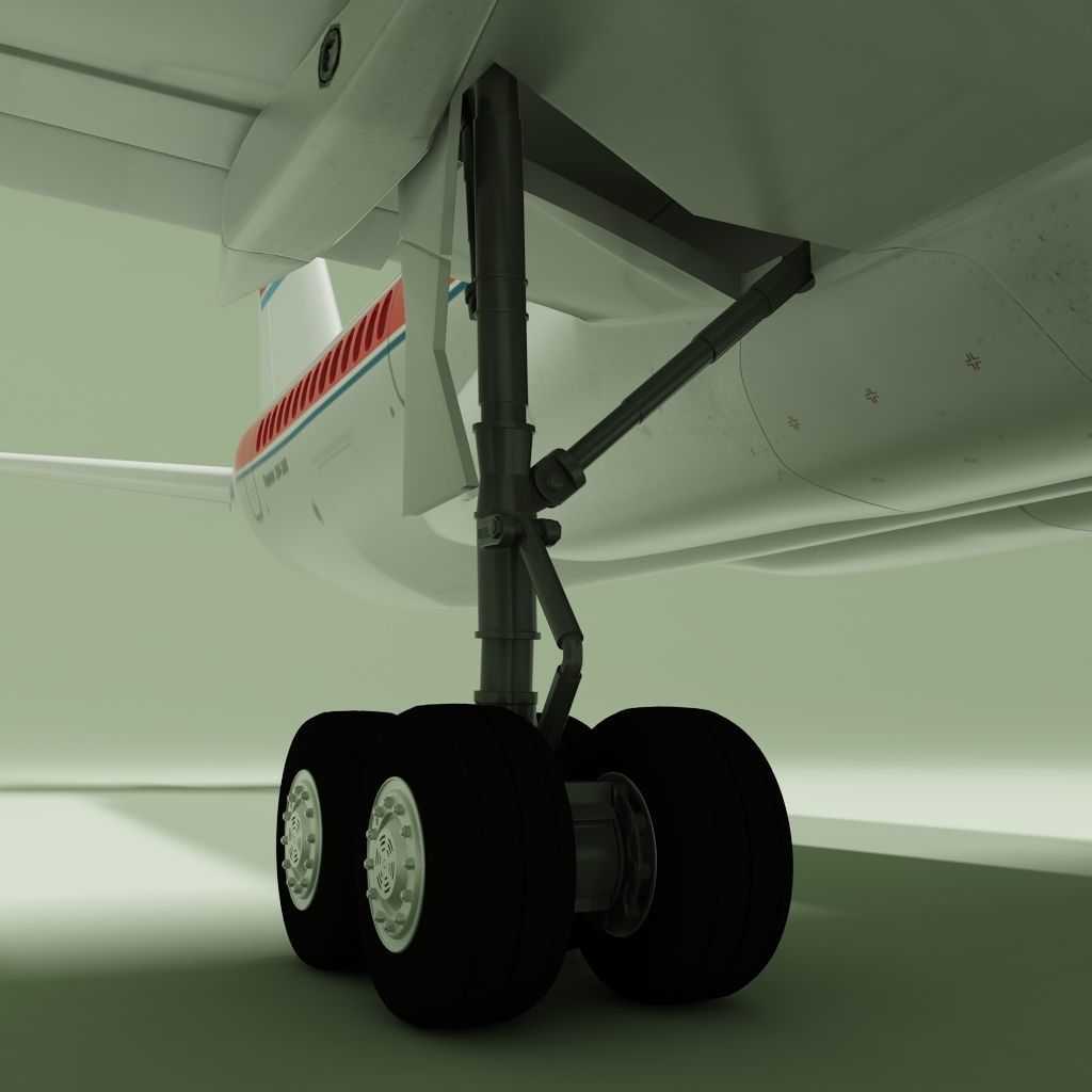 Tupolev tu 204 3D model_2