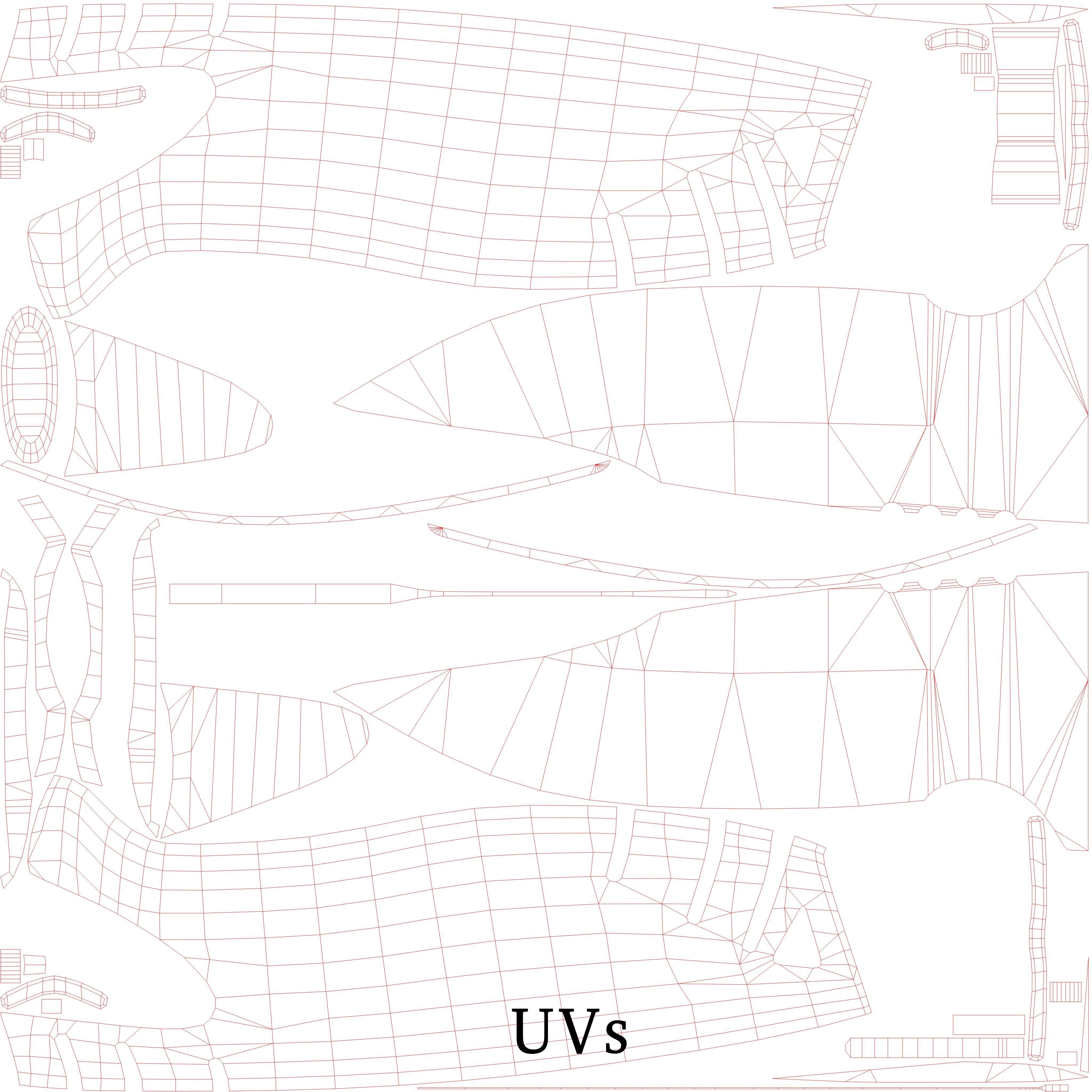 Knife Low-Poly Game-Ready PBR Low-poly 3D model_15