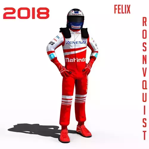 Felix Rosenqvist 2017 2018 Low-poly 3D model