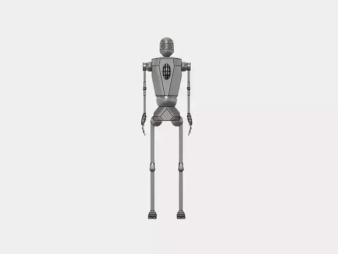 Lightweight Soldier Robot 3D model