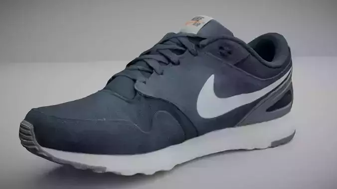 Nike shoe low poly 3D model Low-poly 3D model