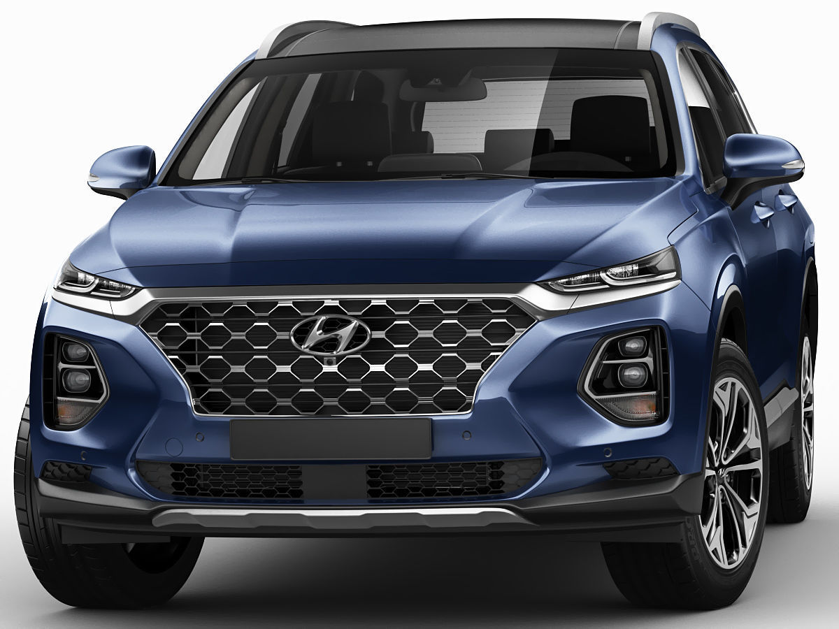 Hyundai Santa Fe 2019 3D model_9