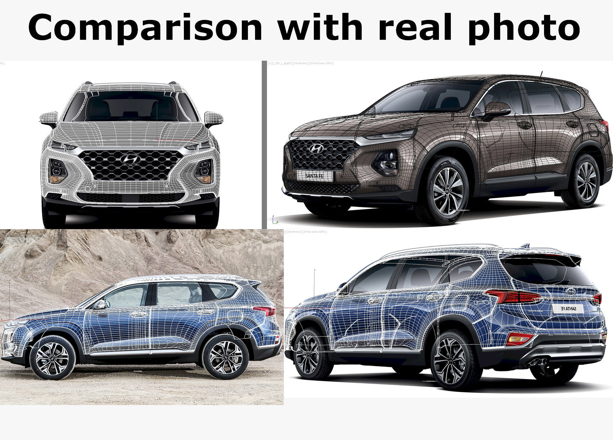 Hyundai Santa Fe 2019 3D model_21