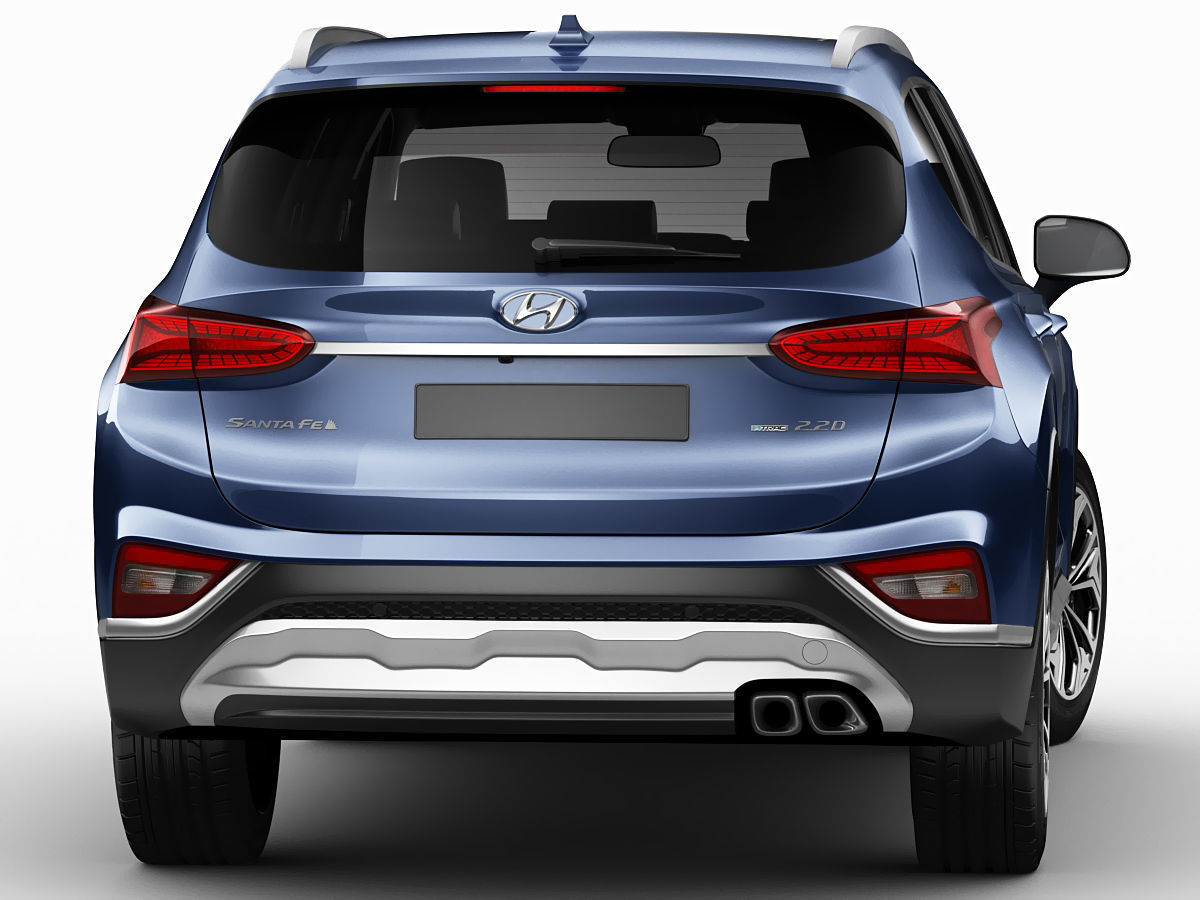 Hyundai Santa Fe 2019 3D model_10