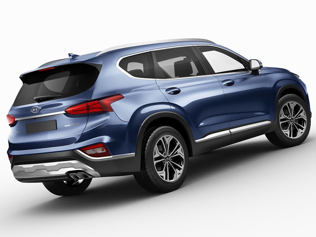 Hyundai Santa Fe 2019 3D model_8