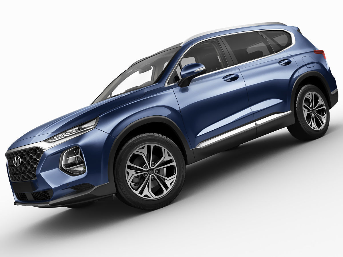 Hyundai Santa Fe 2019 3D model_7