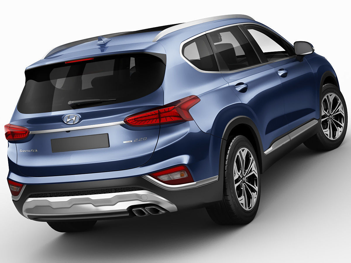 Hyundai Santa Fe 2019 3D model_1