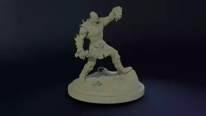 Evil Orc  3D print model