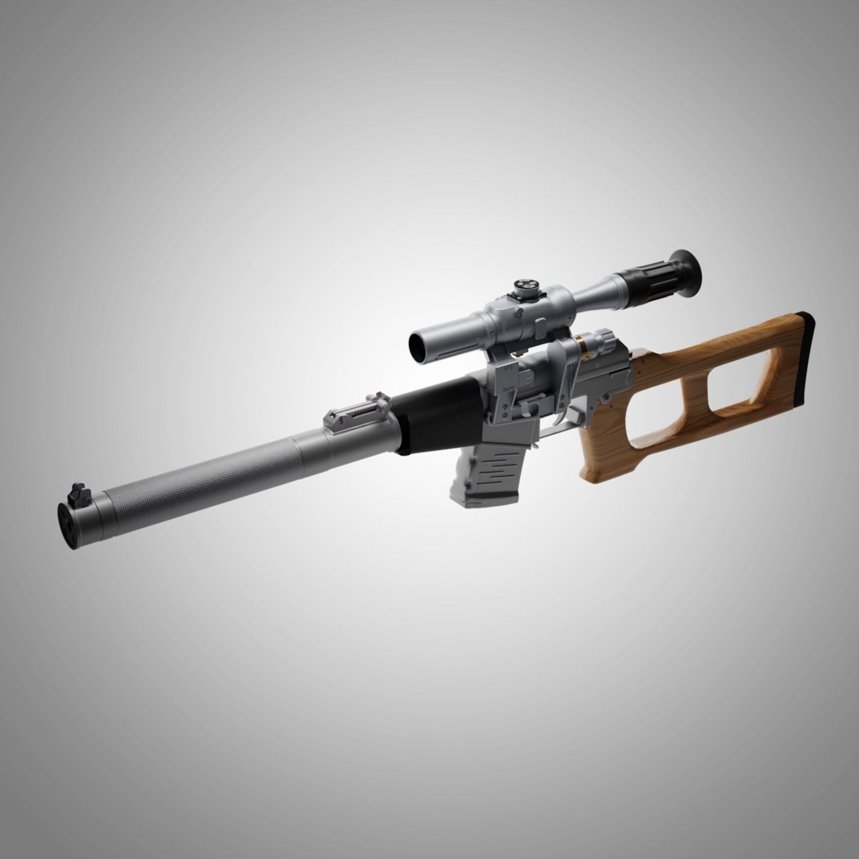 VSS-vintorez model 3D model