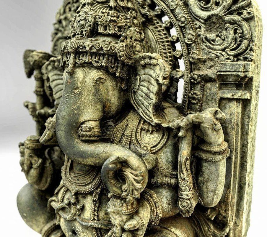 Ganesha statue 3D model_2