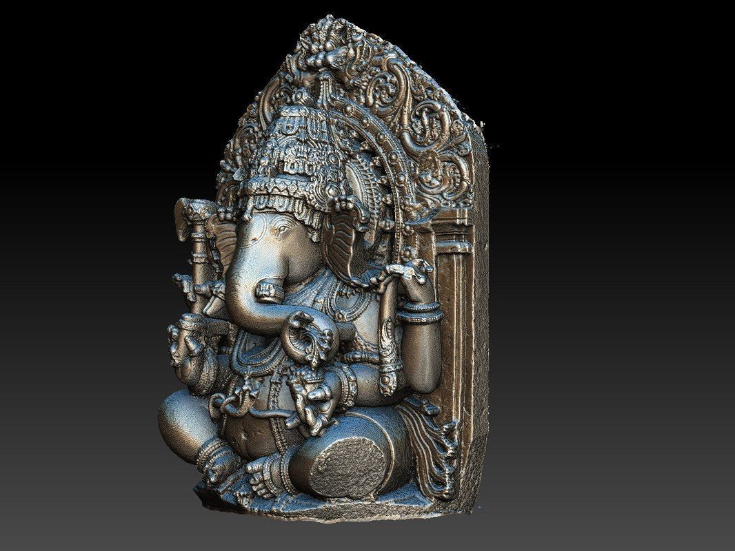 Ganesha statue 3D model_14