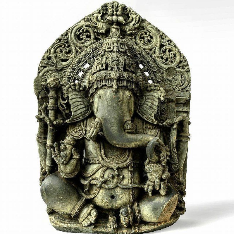 Ganesha statue 3D model_1
