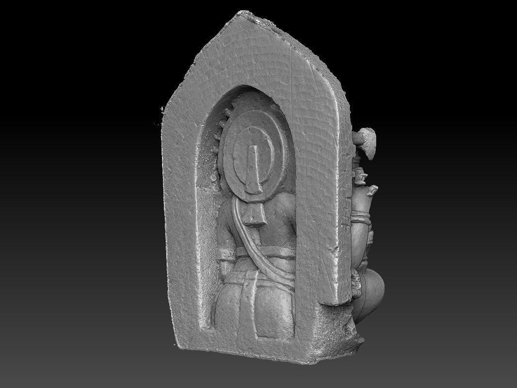 Ganesha statue 3D model_12