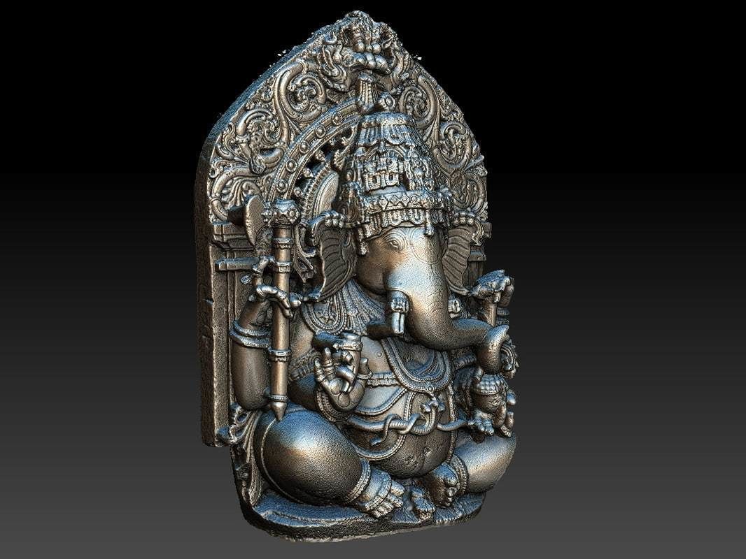 Ganesha statue 3D model_15