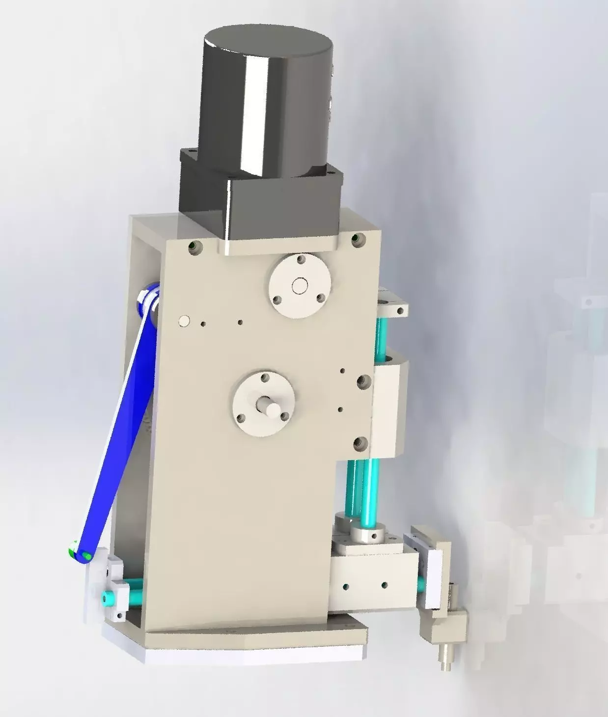 The cams mechanism 3D model_0