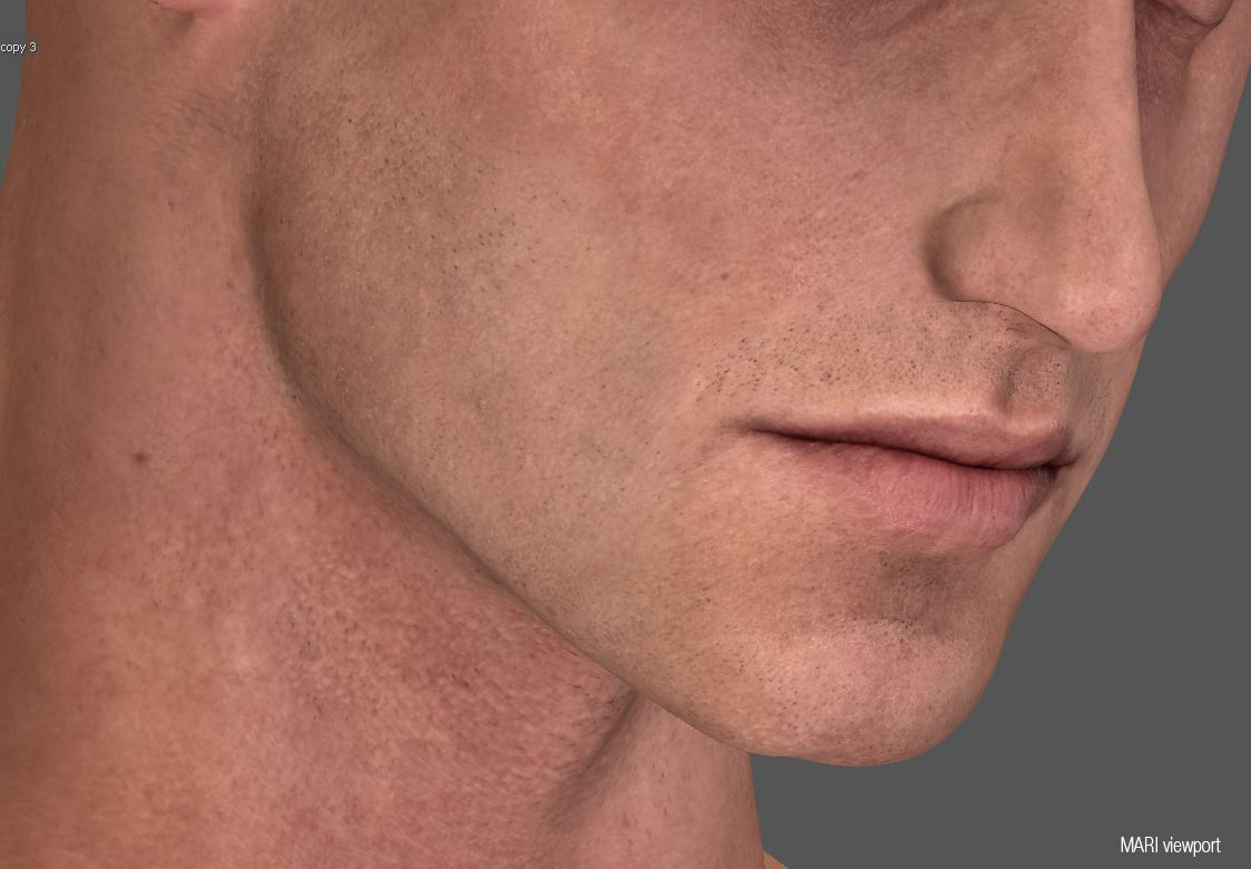 Hyper realistic Human Male Ballet Dancer Stretching 3D model_3