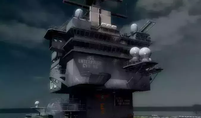 USS Enterprise CVN-65 3D model