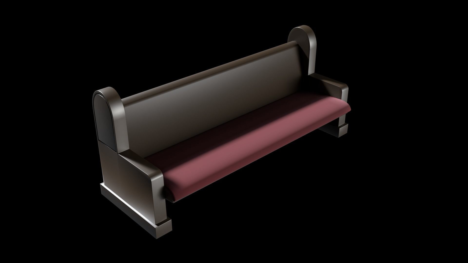 Church Furniture Asset Pack V2 Low-poly 3D model_16