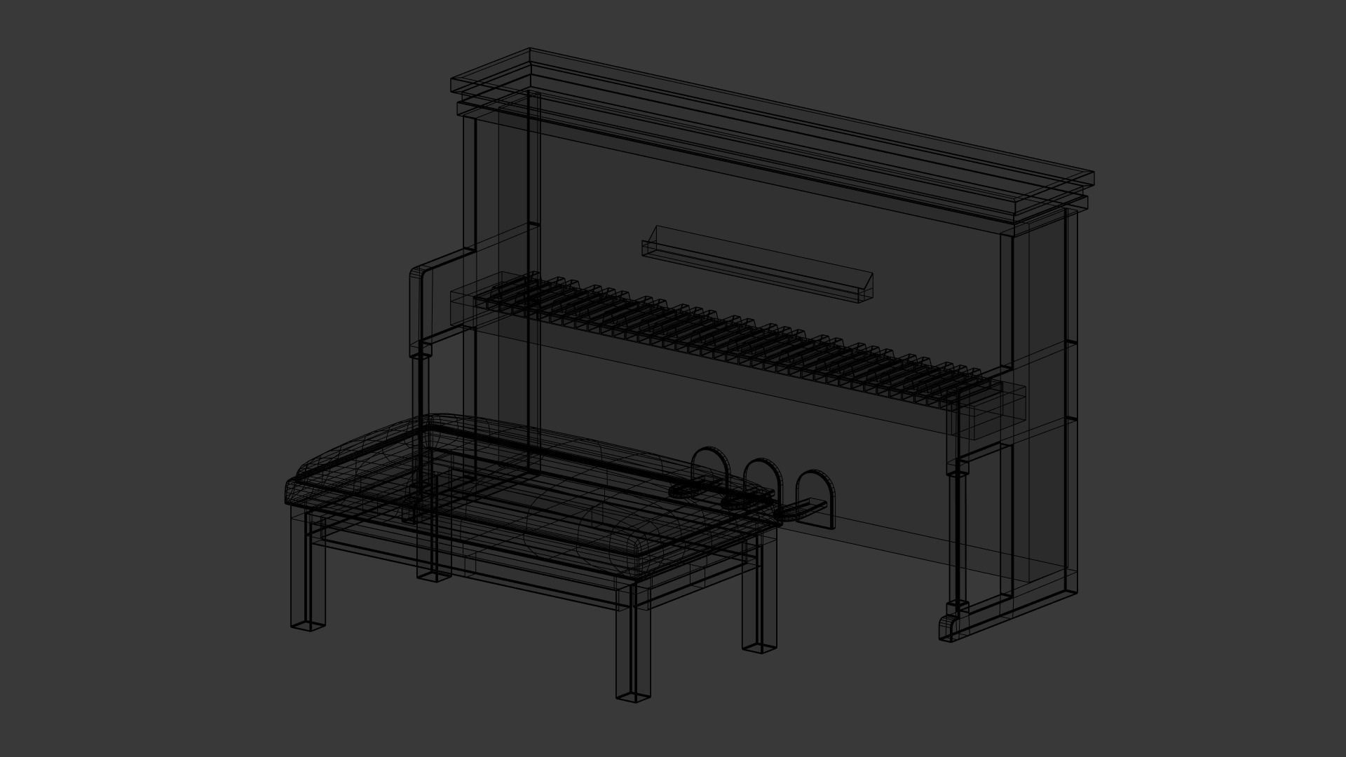 Church Furniture Asset Pack V2 Low-poly 3D model_45