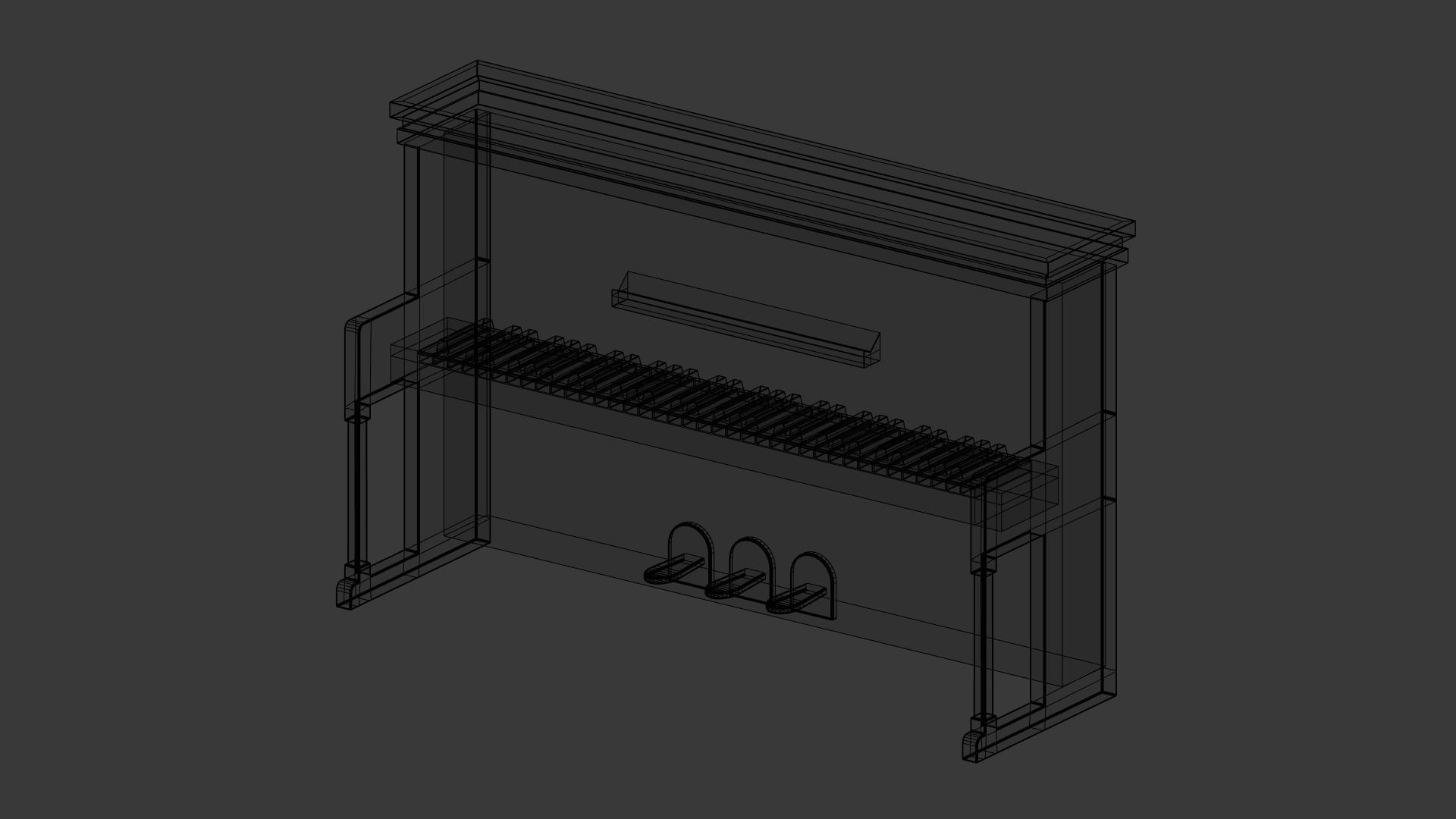 Church Furniture Asset Pack V2 Low-poly 3D model_46