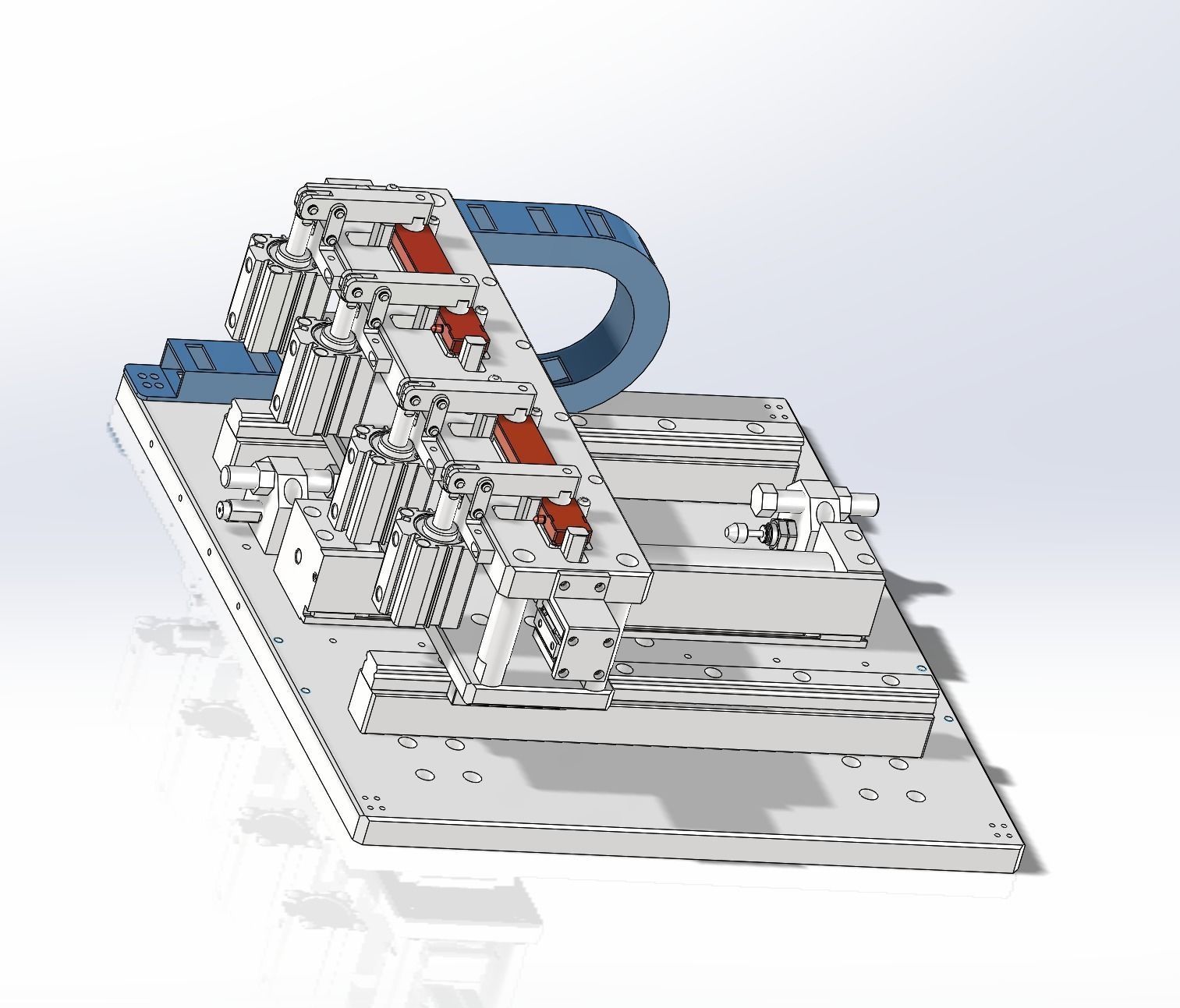 Hinge locating mechanism 3D model_10