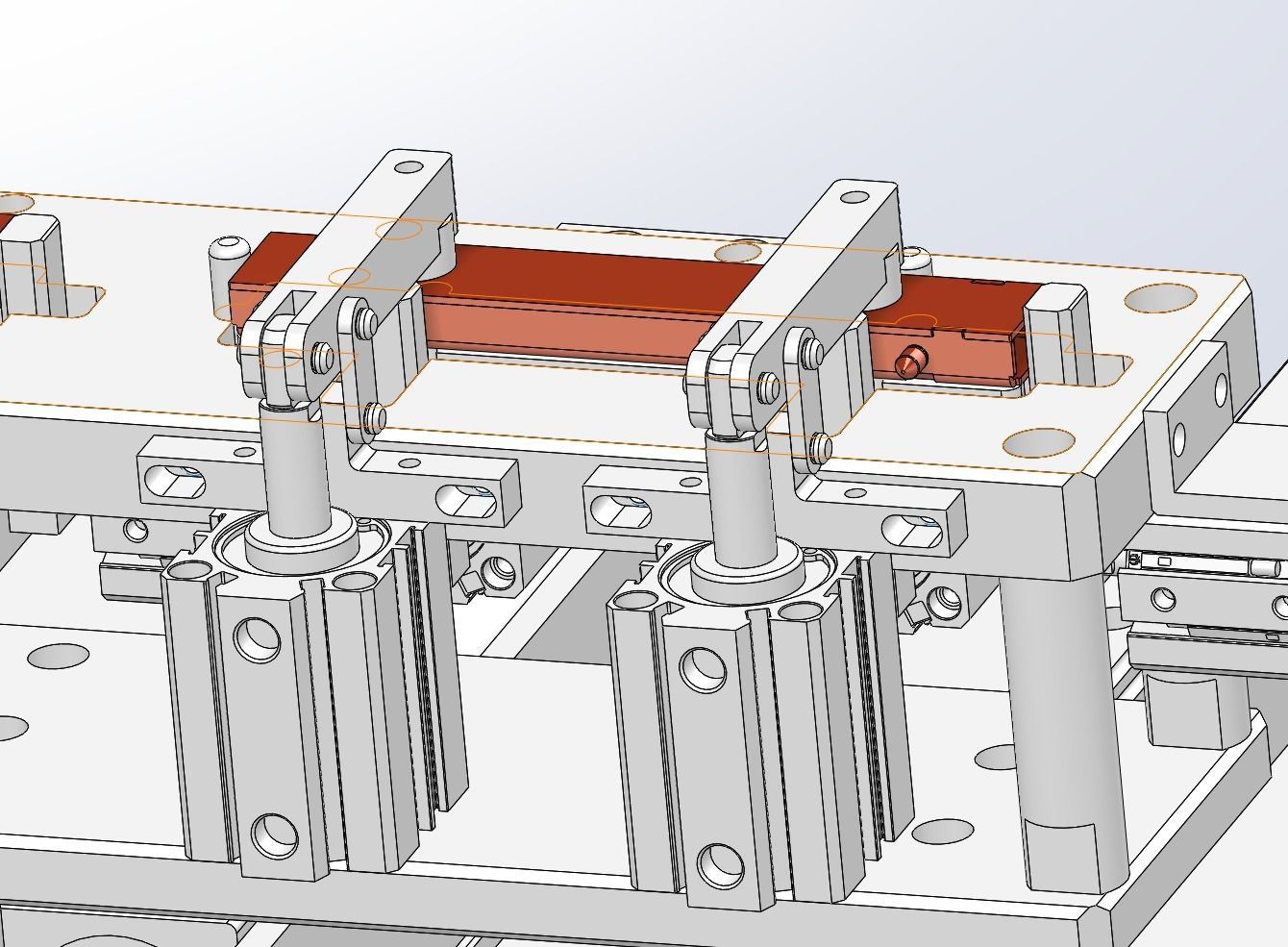Hinge locating mechanism 3D model_3