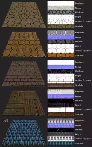 Cartoon Texture Set01