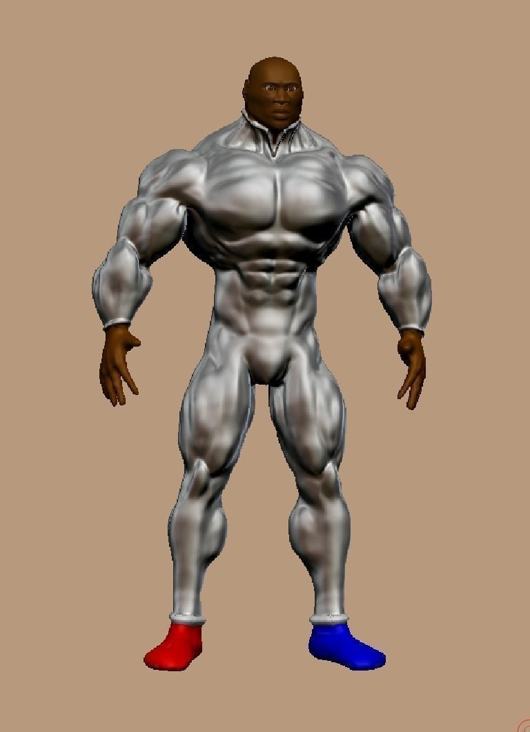 Alpha Armor Free 3D model_1