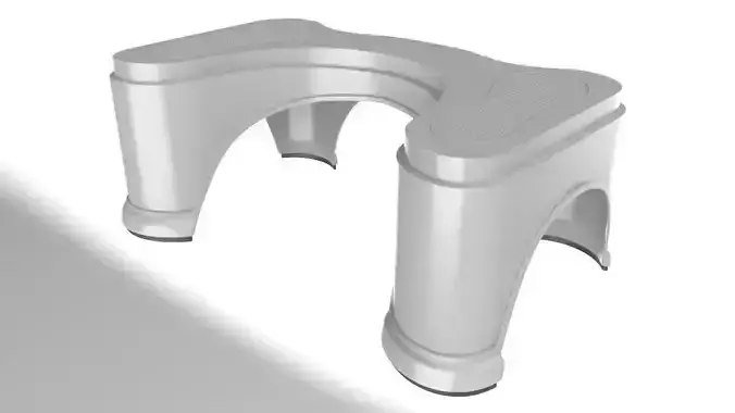 Three D stool  model
