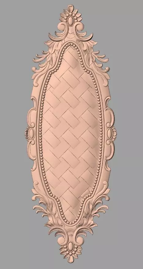 Artcam 3D relief STL models for CNC woodworking E104 3D model_0