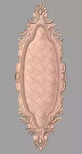 Artcam 3D relief STL models for CNC woodworking E104