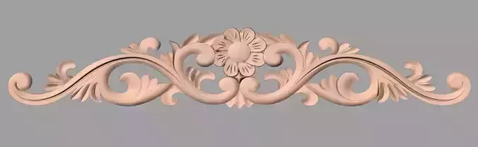 Artcam 3D relief STL models for CNC woodworking E109