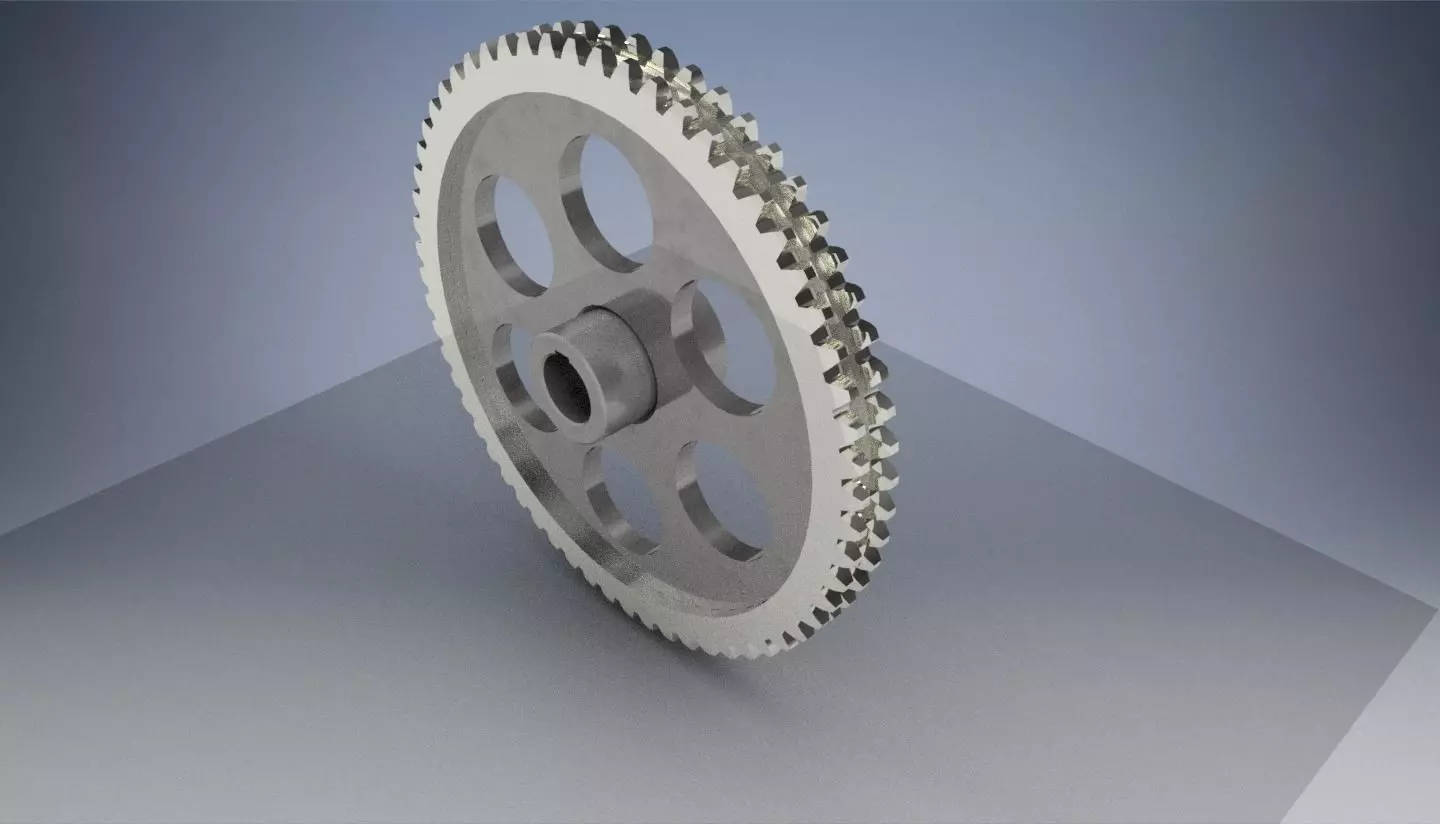 welded gear z60 Free 3D print model