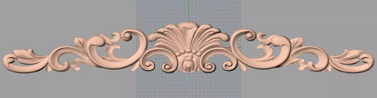 Artcam 3D relief STL models for CNC woodworking E111 3D model_0