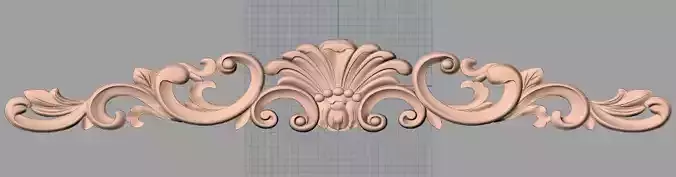 Artcam 3D relief STL models for CNC woodworking E111