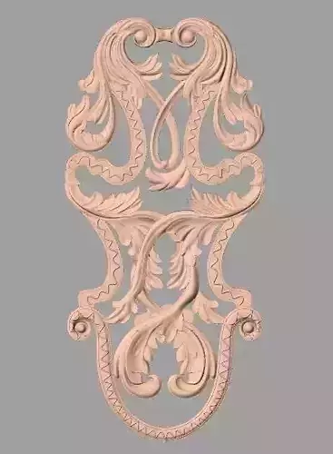 Artcam 3D relief STL models for CNC woodworking E116
