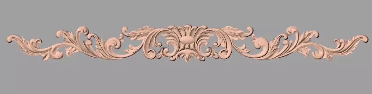 Artcam 3D relief STL models for CNC woodworking E118 3D model_0