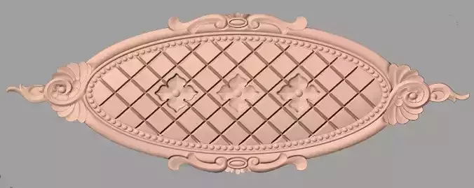 Artcam 3D relief STL models for CNC woodworking E124 3D model