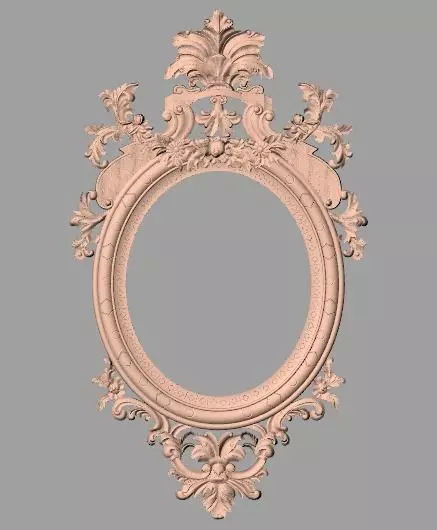 Artcam 3D relief STL models for CNC woodworking E125 3D model_0