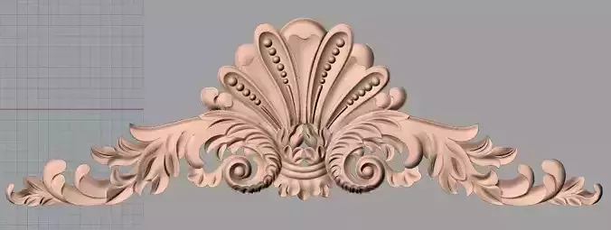 Artcam 3D relief STL models for CNC woodworking E127