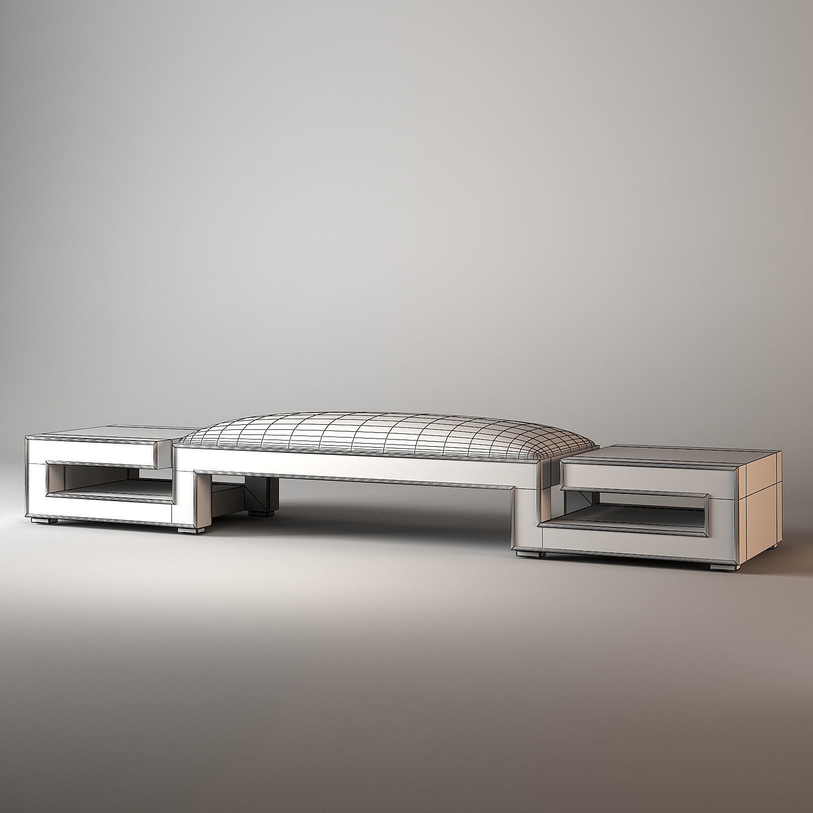 Christopher Guy Pouffe 3D model_1