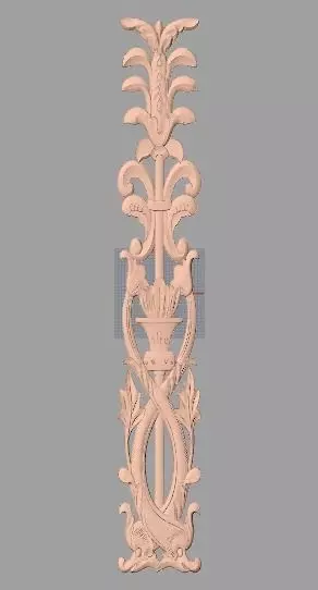 Artcam 3D relief STL models for CNC woodworking E130 3D model