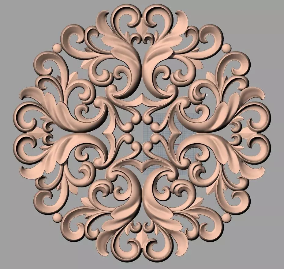 Artcam 3D relief STL models for CNC woodworking E138 3D model