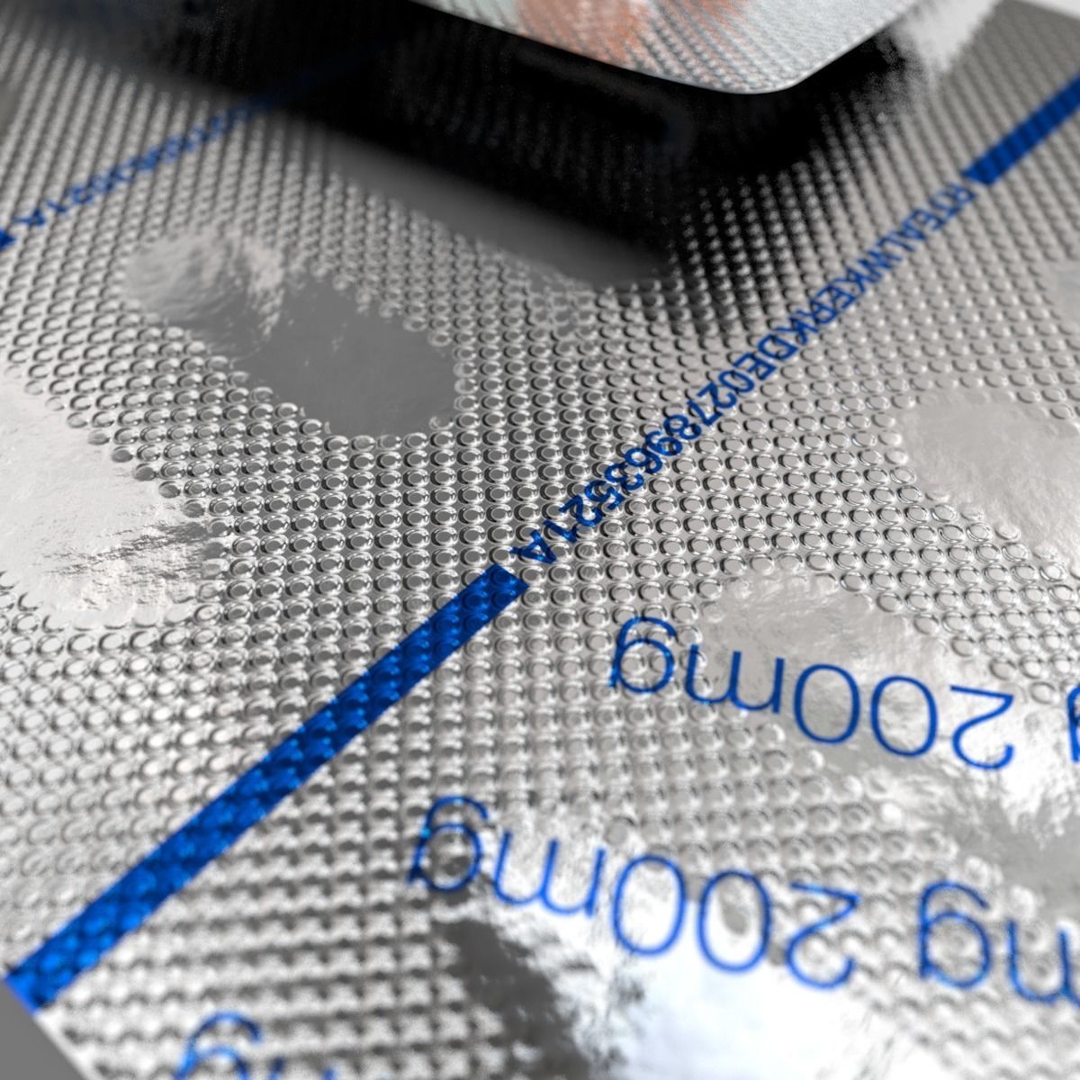 Capsule blister pack 3D model_3